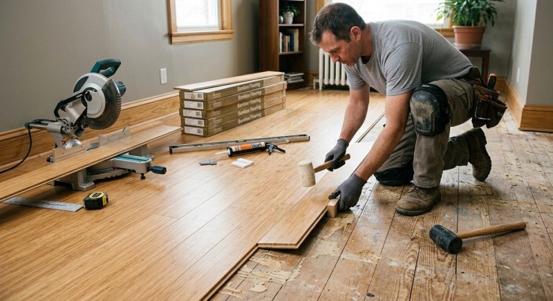 Bamboo Flooring Installation in South Houston, TX