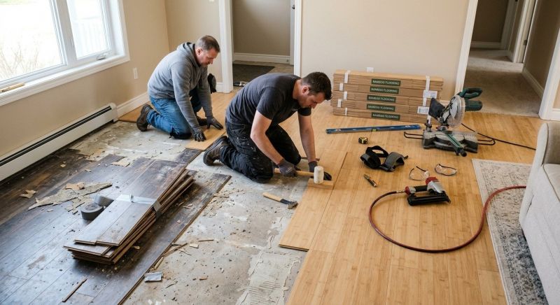 Bamboo Flooring Installation in South Houston, TX