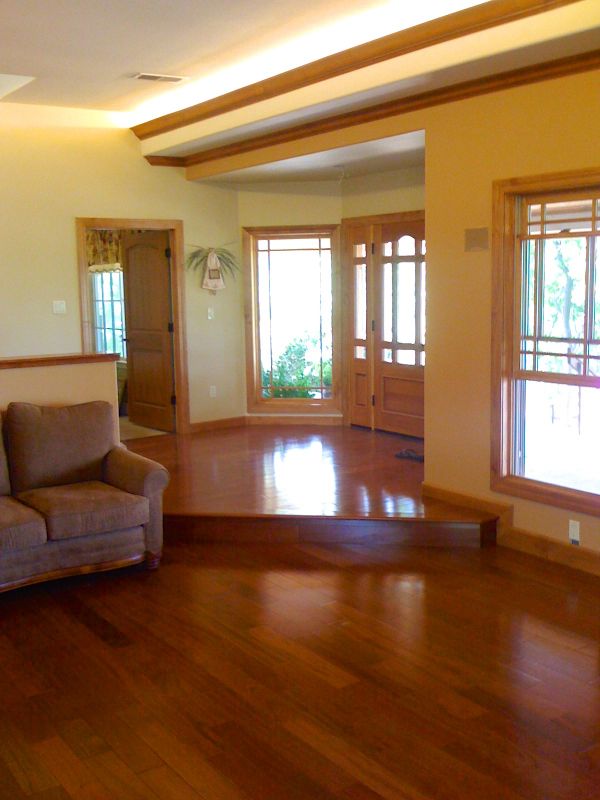 Cherry Floor Installation in Brazoria County, TX