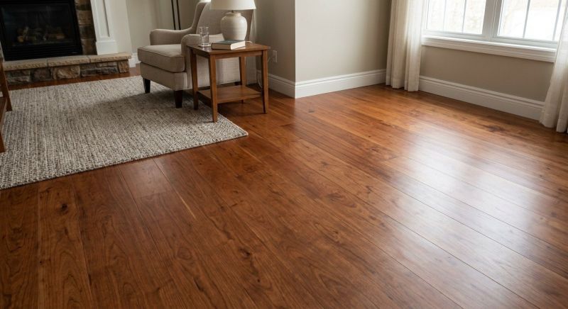 Cherry Floor Installation in Manvel, TX