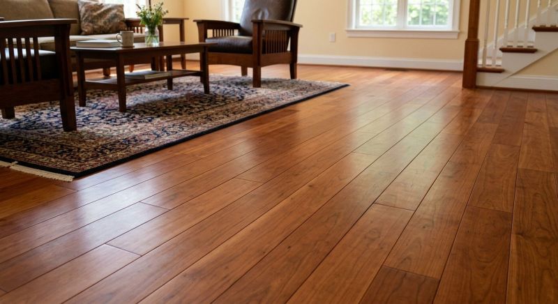 Cherry Floor Installation in Pearland, TX