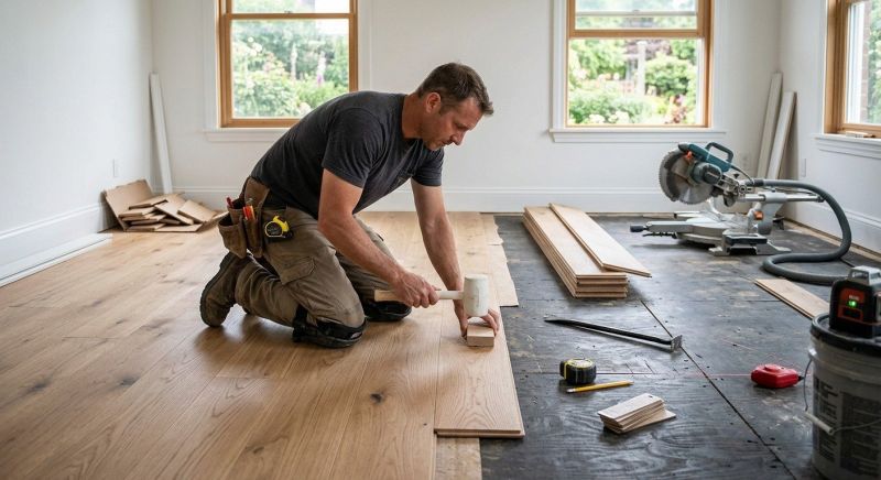 Hardwood Floor Installation in La Porte, TX