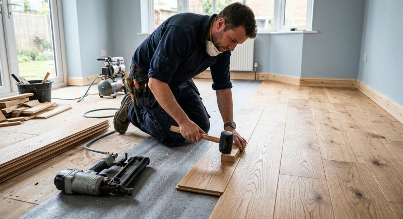 Hardwood Floor Installation in Stafford, TX