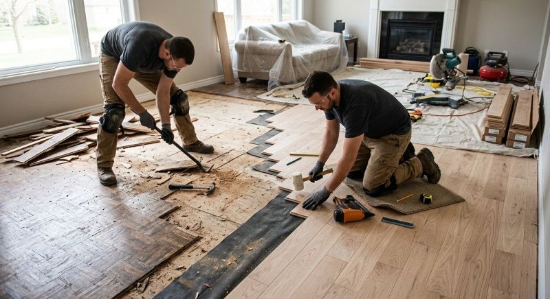 Hardwood Replacement in Deer Park, TX