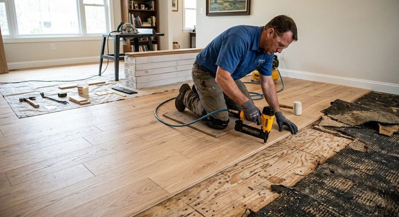 Hardwood Replacement in Pasadena, TX