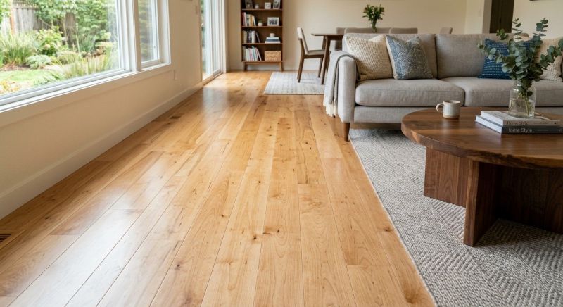 Maple Flooring Installation in Sugar Land, TX