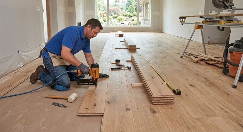 Plank Floor Installation in South Houston, TX