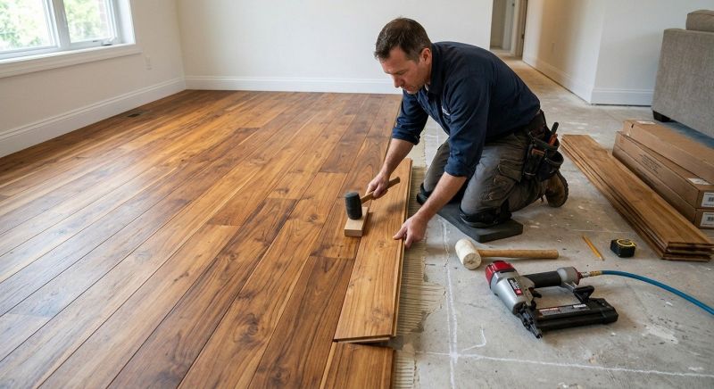Teak Flooring Installation in South Houston, TX