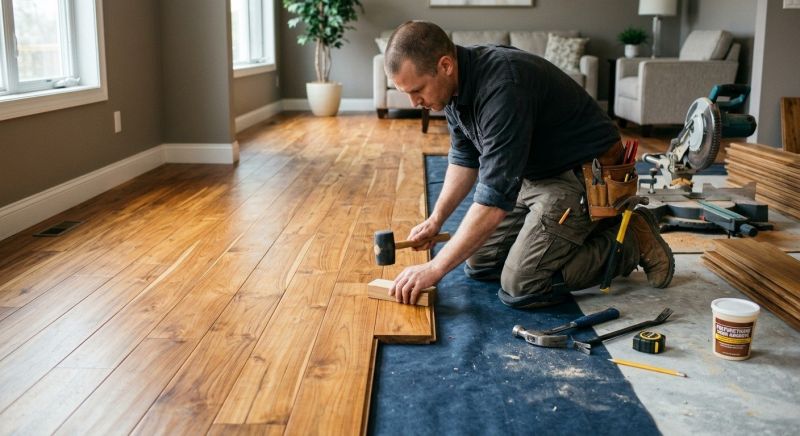 Teak Flooring Installation in South Houston, TX
