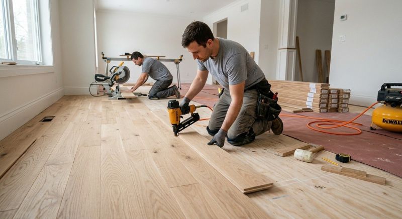 Wood Floor Replacement in Alvin, TX