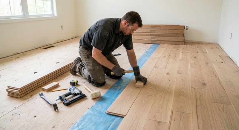 Wood Floor Replacement in Friendswood, TX