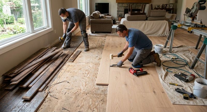 Wood Floor Replacement in South Houston, TX
