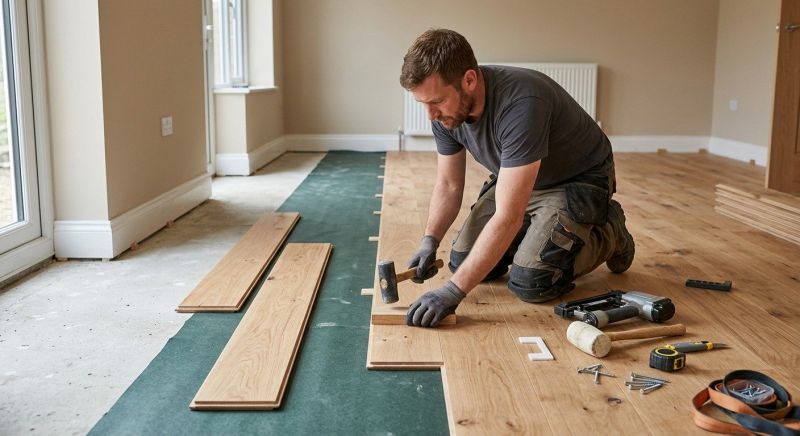 Wood Floor Replacement in Rosharon, TX