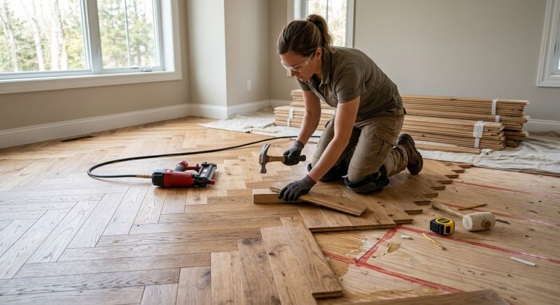 Wood Flooring Installation in Crosby, TX