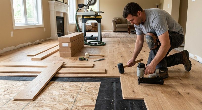 Wood Flooring Installation in Manvel, TX
