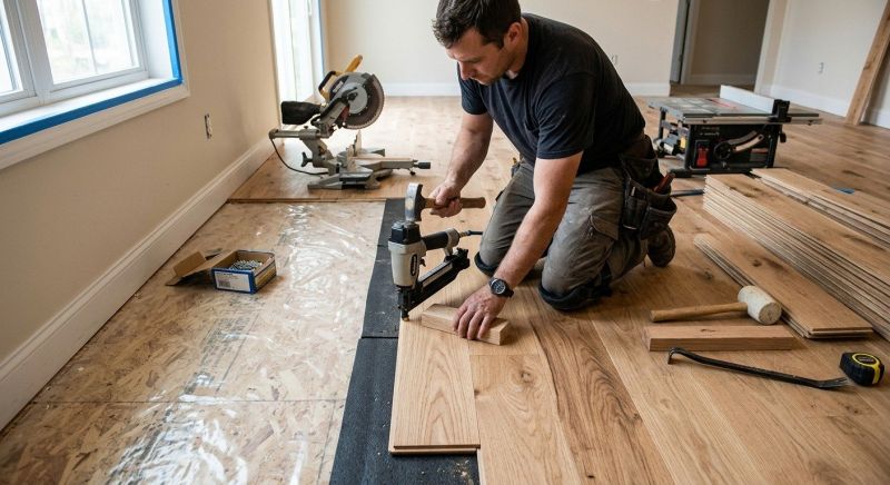 Wood Flooring Installation in Rosharon, TX