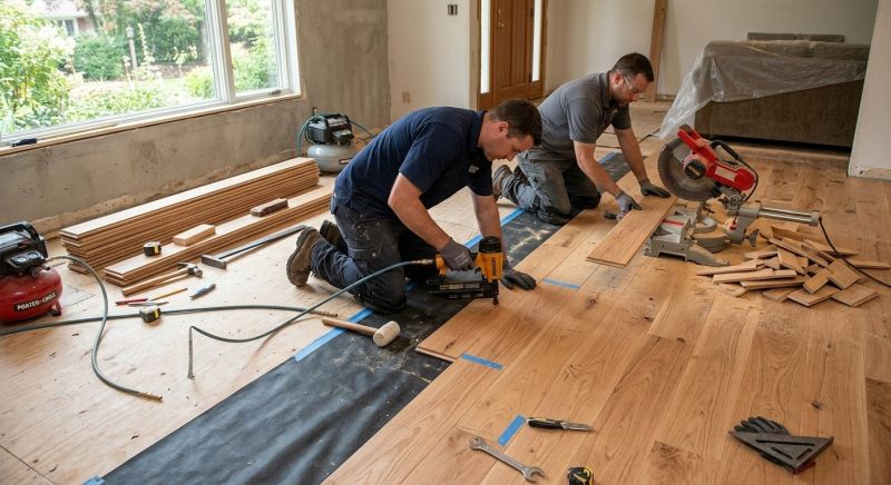 Wood Flooring Installation in Sugar Land, TX